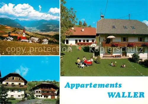 AK / Ansichtskarte Geiselsberg_Olang Panorama Appartements Waller Geiselsberg_Olang