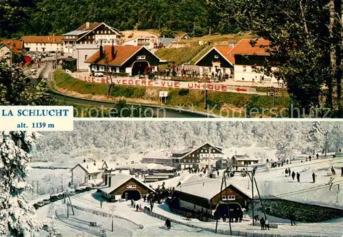 AK / Ansichtskarte Col_de_la_Schlucht Station dete et d hiver Col_de_la_Schlucht