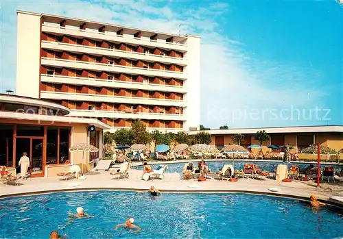 AK / Ansichtskarte Montegrotto_Terme Hotel Marconi Terme Piscine Montegrotto Terme