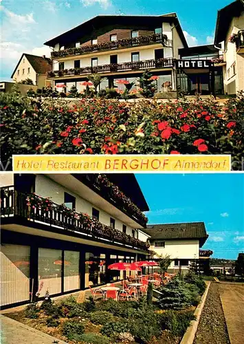 AK / Ansichtskarte Almendorf Hotel Restaurant Berghof Almendorf