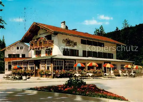 AK / Ansichtskarte Kreuth_Tegernsee Gasthof Cafe Metzgerei Zum Batzenhaeusl Kreuth Tegernsee