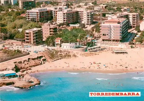 AK / Ansichtskarte Torredembarra Playa y Vista aerea Torredembarra