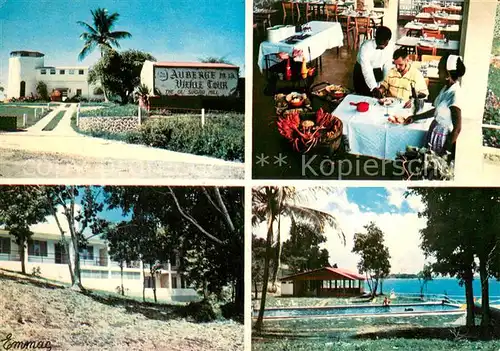 AK / Ansichtskarte Gosier Auberge de la Vieille Tour Entree Restaurant Chambres Piscine Gosier