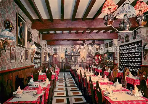 AK / Ansichtskarte Socoa Le celebre Restaurant Chez Margot Notre Salle a Manger Socoa