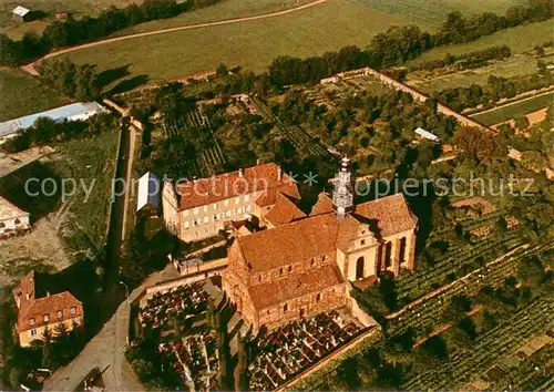 AK / Ansichtskarte Altorf Eglise Abbatiale St Cyriaque XII Vue aerienne Altorf