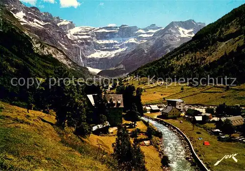 AK / Ansichtskarte Gavarnie_Hautes Pyrenees Grande Cascade Gave de Pau Gavarnie Hautes Pyrenees