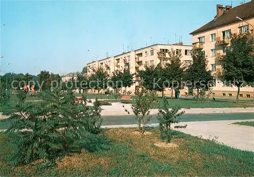 AK / Ansichtskarte Brzeg_Brieg_Schlesien Ulica Wojska Polskiego Brzeg_Brieg_Schlesien