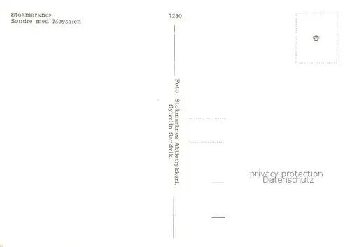 AK / Ansichtskarte Stokmarknes Sondre Moysalen Stokmarknes