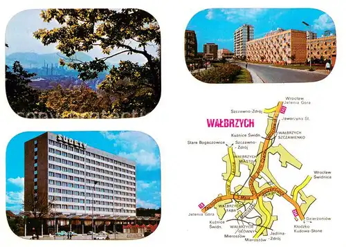 AK / Ansichtskarte Walbrzych_Waldenburg Hotel Sudety Piaskowa Gora  Walbrzych Waldenburg