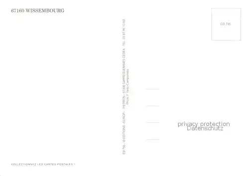 AK / Ansichtskarte Wissembourg Kleinbahn  Wissembourg