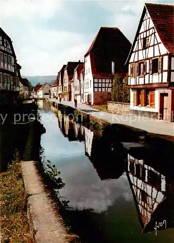 AK / Ansichtskarte Wissembourg Vieilles Maisons Quartier de Bruch Wissembourg