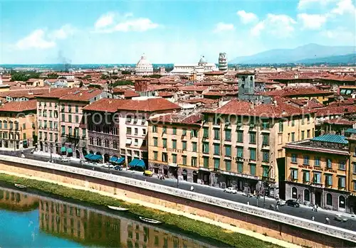 AK / Ansichtskarte Pisa Lungarno Hotel Victoria Pisa