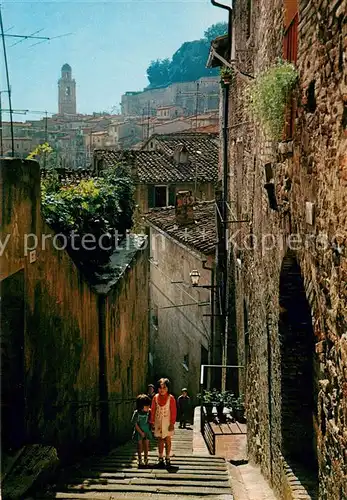 AK / Ansichtskarte Perugia Via dei Barutoli  Perugia