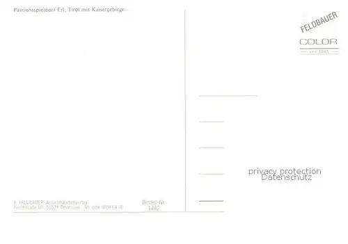 AK / Ansichtskarte Erl_Tirol  Erl_Tirol