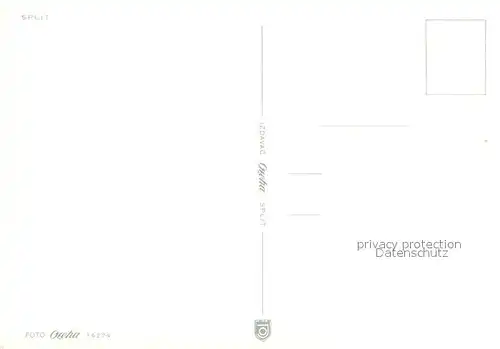 AK / Ansichtskarte Split_Spalato Hafen Segelboote Split_Spalato