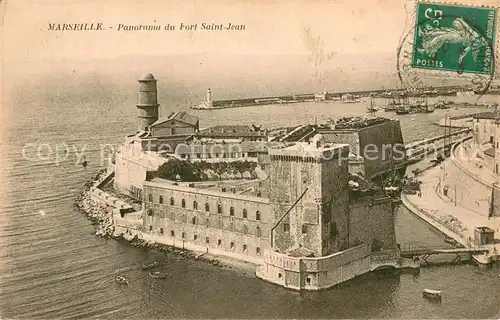 AK / Ansichtskarte Marseille_Bouches du Rhone Fort Saint Jean Marseille