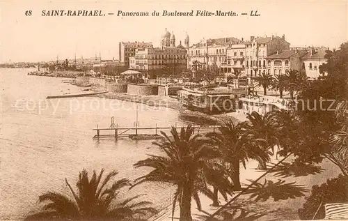 AK / Ansichtskarte Saint Raphael_Var Boulevard Felix Martin Saint Raphael Var