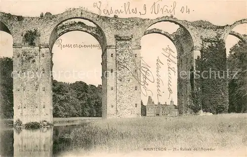AK / Ansichtskarte Maintenon Ruines de l Aqueduc Maintenon