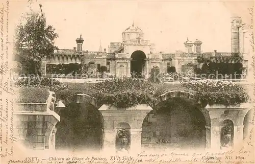 AK / Ansichtskarte Anet Chateau de Diane de Poitiers XVIe siecle Anet