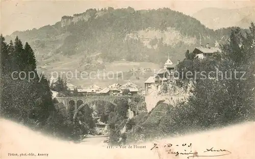AK / Ansichtskarte Flumet Vue generale Flumet