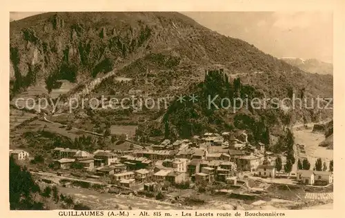 AK / Ansichtskarte Guillaumes Les Lacets Route de Bouchonnieres Guillaumes