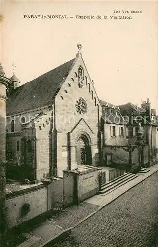 AK / Ansichtskarte Paray le Monial Chapelle de la Visitation Paray le Monial