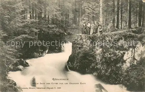 AK / Ansichtskarte Gerardmer_Vosges Le Saut des Cuves par les grandes eaux Gerardmer Vosges