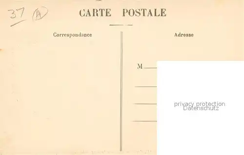 AK / Ansichtskarte Azay le Rideau Chateau gravure du temps Kuenstlerkarte Azay le Rideau
