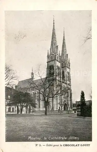 AK / Ansichtskarte Moulins_Allier La Cathedrale Moulins Allier