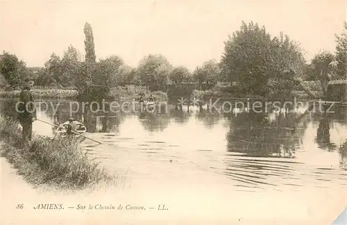 AK / Ansichtskarte Amiens Sur le Chemin de Camon Amiens