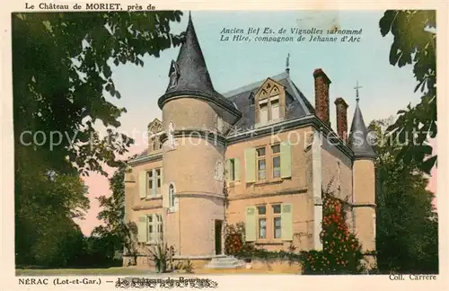 AK / Ansichtskarte Nerac Chateau Nerac