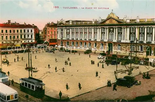 AK / Ansichtskarte Toulouse_Haute Garonne Place du Capitole Toulouse Haute Garonne