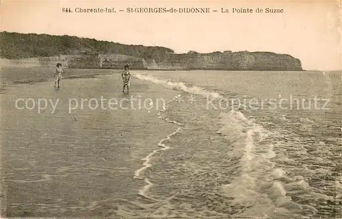 AK / Ansichtskarte Saint Georges de Didonne Plage Pointe de Suzac Saint Georges de Didonne