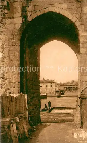 AK / Ansichtskarte Cognac_Charente Porte du Chateau 