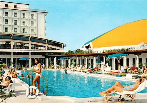 AK / Ansichtskarte Abano_Terme Hotel President Terme Swimming Pool Abano Terme