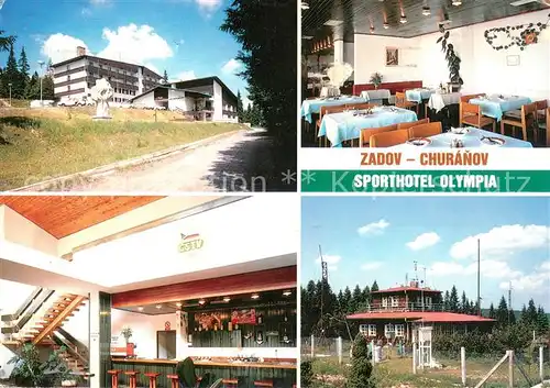 AK / Ansichtskarte Churanov Sporthotel Olympia Churanov