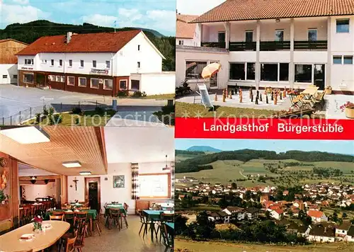 AK / Ansichtskarte Reichenbach_Donzdorf Landgasthof Buergerstueble Panorama Reichenbach Donzdorf