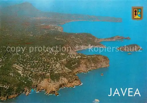AK / Ansichtskarte Javea Vista aerea Javea