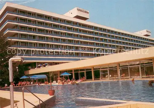 AK / Ansichtskarte Balatonfuered Annabella Szallo Hotel Swimming Pool Balatonfuered