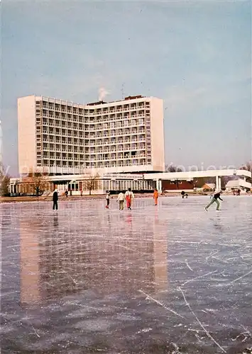 AK / Ansichtskarte Keszthely Hotel Helikon Eislaufbahn Keszthely