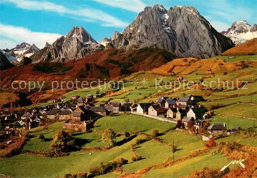 AK / Ansichtskarte Lescun Les Aiguilles dAnsabere et le Pic Billare Lescun