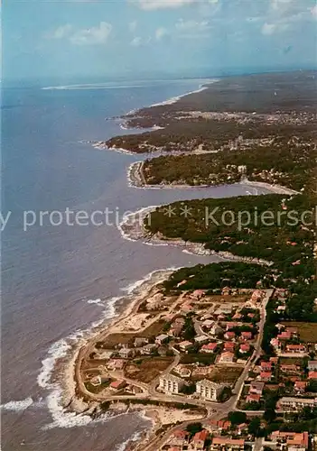 AK / Ansichtskarte Vaux sur Mer La corniche et les plages vues du ciel Vaux sur Mer