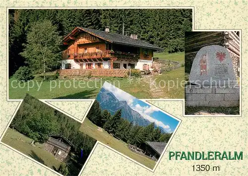 AK / Ansichtskarte St_Leonhard_Passeier Pfandleralmhuette Andreas Hofers Gefangennahme Panorama St_Leonhard_Passeier