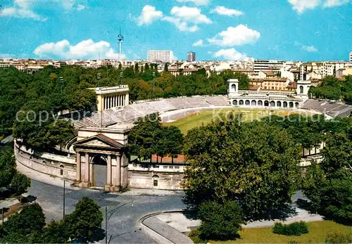 AK / Ansichtskarte Milano Arena e panorama Milano