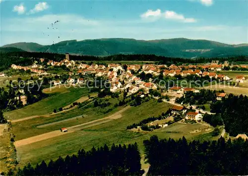 AK / Ansichtskarte Dobel_Schwarzwald Fliegeraufnahme Dobel Schwarzwald