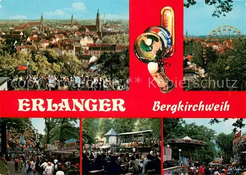 AK / Ansichtskarte Erlangen Bergkirchweih Details Erlangen