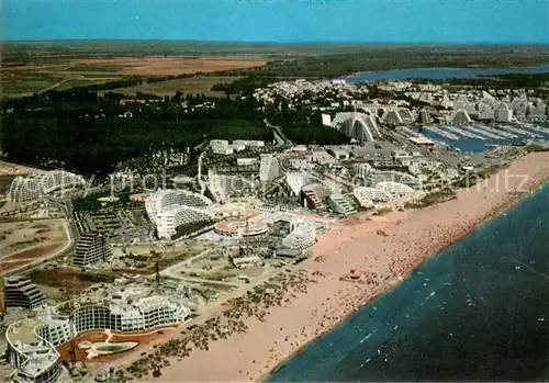 AK / Ansichtskarte La_Grande Motte Vue aerienne de la Motte du Couchant La_Grande Motte