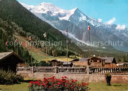 AK / Ansichtskarte Chamonix Depart Telepherique Aiguille du Midi Glacier des Bossons Chamonix