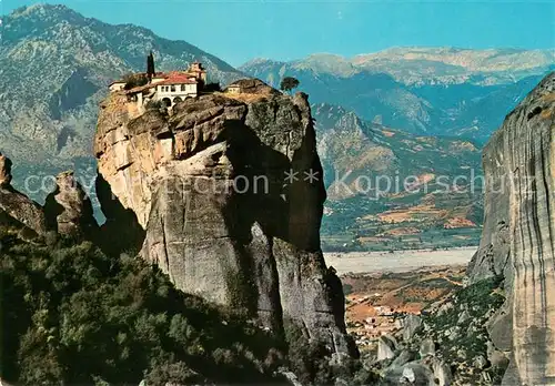 AK / Ansichtskarte Meteora Couvent og Aghia Trias  Meteora