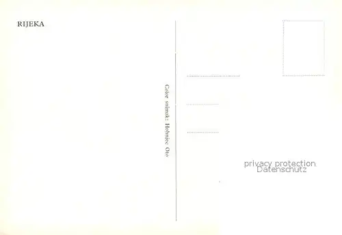 AK / Ansichtskarte Rijeka_Fiume  Rijeka Fiume